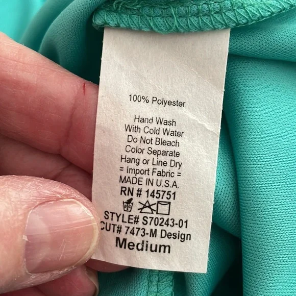 PEACH LOVE 2PC top and skirt in size medium, EUC - Picture 8 of 10